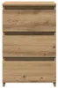 vidaXL Table de nuit Artisan-Chêne 40x35x62,5 cm Bois Voir les images du produit 5