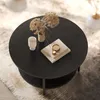 FABATO runder Couchtisch, höhenverstellbarer Kaffeetisch Produktbild-Vorschau 3