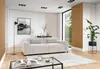 Sofa Designersofa ROMY 2-Sitzer in Stoff Enjoy Me Creme Produktbild-Vorschau 1
