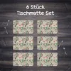 Tischset 6x45x30 cm Platzset Tischmatte Platzmatte Produktbild-Vorschau 4