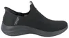 SKECHERS Slip-ins Easy Win Damen Slipper schwarz Textil Produktbild-Vorschau 4