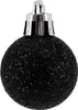 Kunststoff Weihnachtskugel schwarz - 24 Stück Ø 3cm Deko Produktbild-Vorschau 3