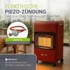 Juskys Ceramiczny grzejnik gazowy GS42US - Czerwony - 4200 Podgląd zdjęcia produktu 5