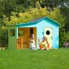 SOULET Spielhaus Hacienda mit Anbau Gartenhütte Holzhaus Produktbild-Vorschau 3