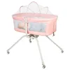 2 in 1 Beistellbett Baby mit Matratze,Faltbares Produktbild-Vorschau 4