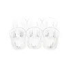 Set di 6 bicchieri in vetro Almina Elisa con design Anteprima dell’immagine prodotto 3