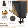 Vonkajší kovový regál na drevo s krytom 223 x 50 x 115 cm Náhľad obrázku produktu 6