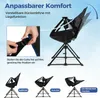COSTWAY Campingstuhl Angelstuhl mit Fuß- & Kopfstütze Produktbild-Vorschau 4
