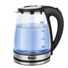 Glas Wasserkocher LED Edelstahl Teekocher 1,7L 2200W BPA Produktbild-Vorschau 1