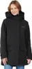 A woman wearing a black parka. Produktbild-Vorschau