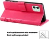 iPhone Handy Tasche Handyhülle Schutz Hülle Blumen Flip Produktbild-Vorschau 6