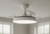 MeLiTec Deckenleuchte mit Ventilator DV07, Deckenventilator Produktbild-Vorschau 1