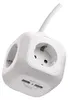 EMOS Cube, cube de prises avec 4 prises et 2 ports USB Voir les images du produit 1