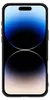A black smartphone case with a dark blue and white wallpaper on the screen. Náhled obrázku produktu