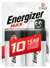 ENERGIZER BATTERIE MAX D LR20 AKKU. 2 Stk. ECO Verpackung Produktbild-Vorschau 12