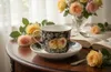 Filiżanka Porcelanowa Kwiaty Róże Duża 400ml w kwiaty ze Podgląd zdjęcia produktu 6