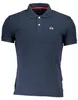 La Martina Herren-Kurzärmeliges Poloshirt Blau Podgląd zdjęcia produktu 1