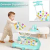 4 in1 Baby Lauflernhilfe, Lauflernwagen Klappbar mit Musik Produktbild-Vorschau 3