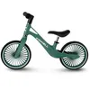 A green balance bike for children is shown against a white background. Voir les images du produit