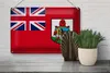 Blechschild Flagge Bermudas 30x20cm Flag of Bermuda Vintage Produktbild-Vorschau 4