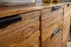 FineBuy Sideboard Sheesham Bois Massif 160cm 2 portes & 3 Voir les images du produit 4
