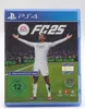 The image shows the front cover of a video game case for EA SPORTS FC 25 on PS4. Produktbild-Vorschau