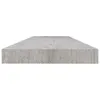 vidaXL Étagères suspendues 2 pcs. Gris béton 120x23,5x3,8 Voir les images du produit 6