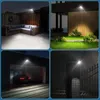 Solar LED Außenleuchte 400W mit Bewegungsmelder & Produktbild-Vorschau 2