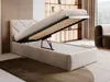 Moebelpaket Bett 100x200 cm, Bett Azuro S03, Polsterbett Produktbild-Vorschau 2