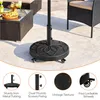 Yaheetech Sonnenschirmständer mit Rollen 21 kg, rollbarer Produktbild-Vorschau 5
