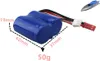 1 kus 7,4V 600mAh 15C 18350 lithiová náhradní baterie pro Náhled obrázku produktu 3