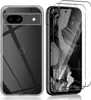 A clear product shot of a phone case and screen protectors. Podgląd zdjęcia produktu