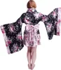 Kimono Cosplay Kostüm mit Rüschenrock und weiten Ärmeln | Produktbild-Vorschau 3