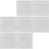 HEXIM Deckenplatten 50x50cm Styroporplatten weiß XPS Produktbild-Vorschau 2