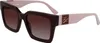 Karl Lagerfeld 6057s Damen-sonnenbrille Rot Dark Red Mann Produktbild-Vorschau 1