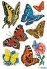 Schmucketikett Decor Schmetterlinge VE=3 Blatt Produktbild-Vorschau 4