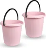 Secchi - Rosa  Set di 2 secchi per la casa, 5 litri, in Anteprima dell’immagine prodotto 1
