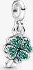 Pandora Damen Charm Vierblättriges Kleeblatt Silber Produktbild-Vorschau 1