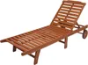 Garden Pleasure Sonnenliege Palm Springs Holz Garten Liege Produktbild-Vorschau 2