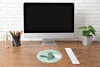 MuchoWow® Mauspad Mousepad Sommer - Kaktus - Abstrakt 30x30 Produktbild-Vorschau 4