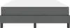 vidaXL Skříňová postel tmavě šedá 140 x 190 cm látka Náhled obrázku produktu 6