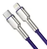 Cavo da USB-C a Lightning Baseus Cafule, 20W, 2M (viola) Anteprima dell’immagine prodotto 7