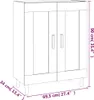 vidaXL Sideboard Braun Eichen-Optik 69,5x34x90 cm Produktbild-Vorschau 8