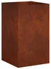 vidaXL Tuinplantpot, 2 stuks, roestlook, 30 x 30 x 50 cm Productafbeelding-voorbeeld 3