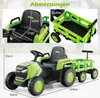 Detský elektrický traktor s odnímateľným prívesom a Náhľad obrázku produktu 2