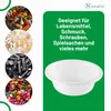 Okrągła miska do mycia naczyń Novaliv 10L, D40 cm, biała, Podgląd zdjęcia produktu 5