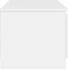 Mobile TV bianco lucido 140x40x35,5 cm Materiale a base di Anteprima dell’immagine prodotto 7