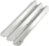 Three metal grill heat shields are arranged diagonally on a white background. Produktbild-Vorschau