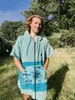 Poncho Wave Hawaii Zip Poncho Baumwolle Flyh M WH4042 Produktbild-Vorschau 6