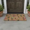 Alfombrilla Relaxdays, diseño de flores, 60x40 cm, Vista previa de la imagen del producto 3